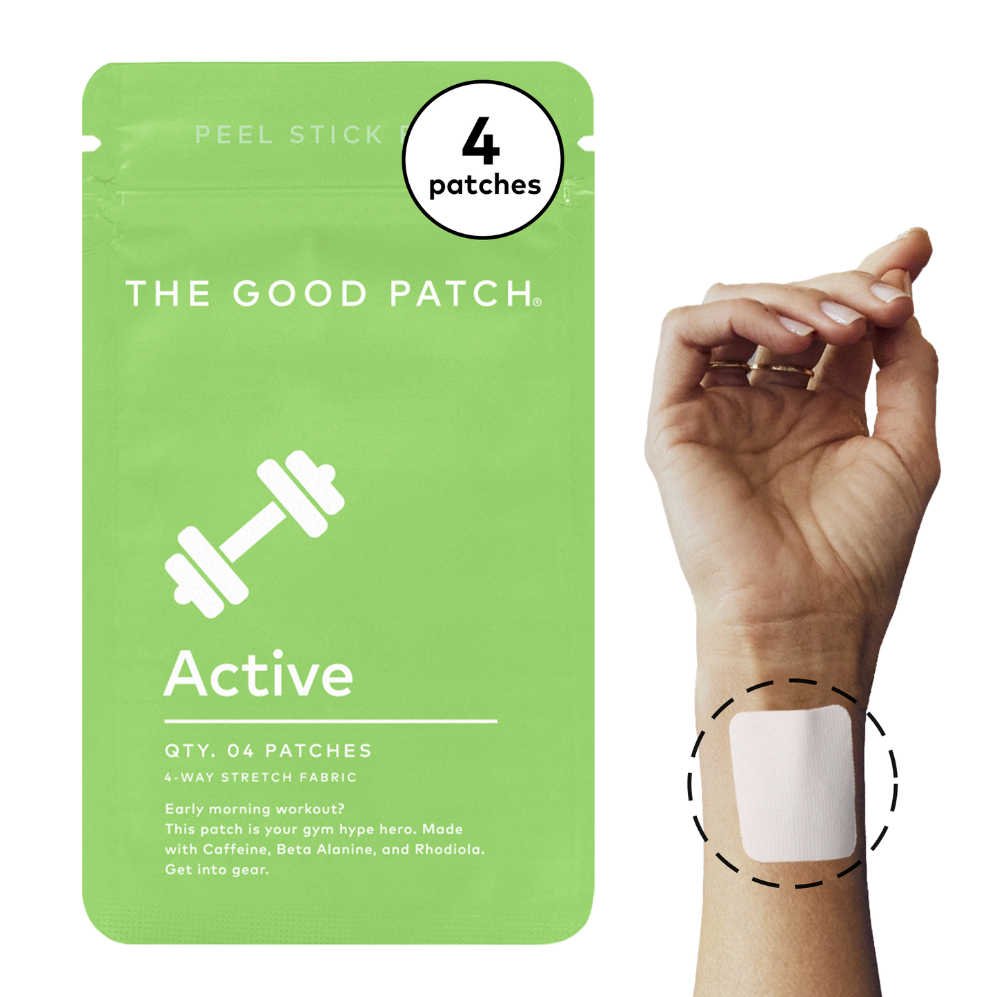 Active Plant-Based Wellness Patch