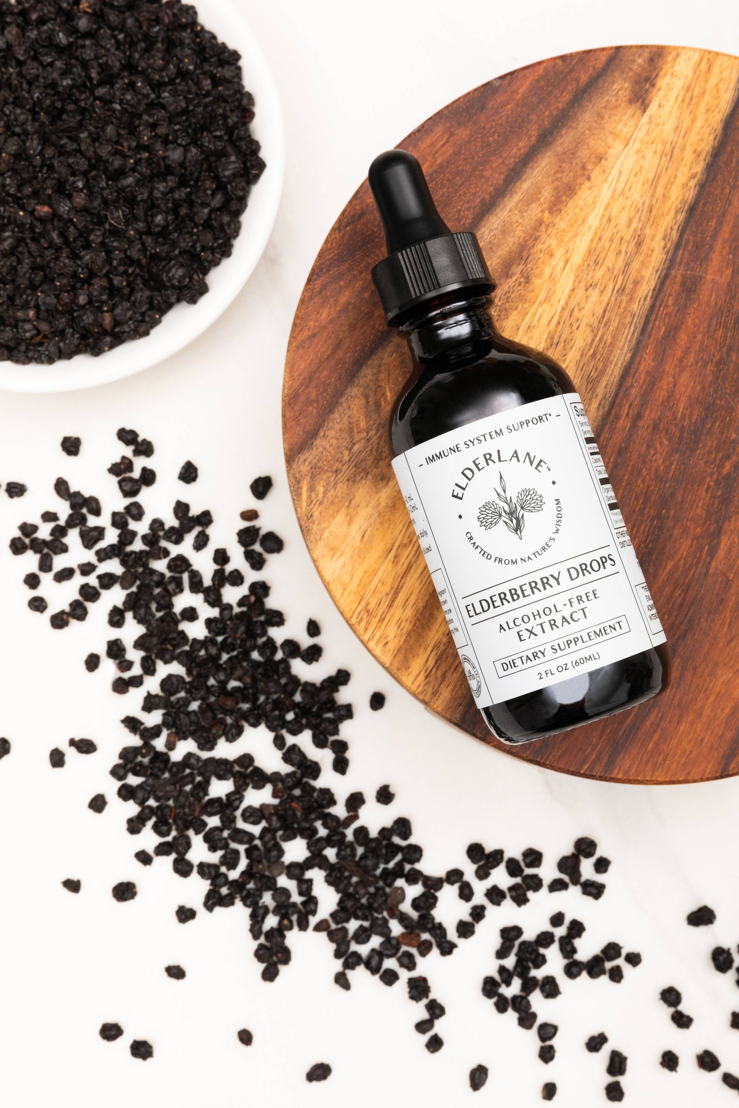 Elderberry Drops 2oz - Sugar-Free