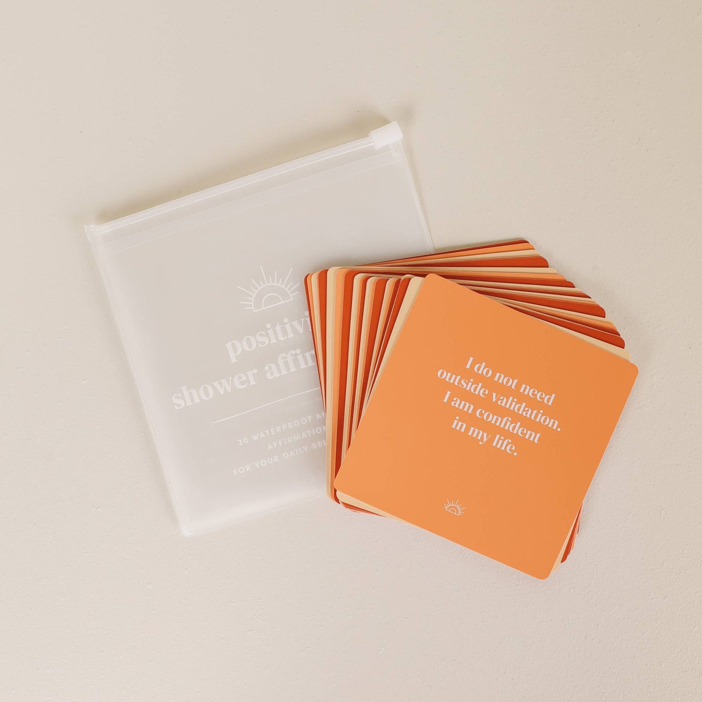 Shower Affirmation Cards - Positivity