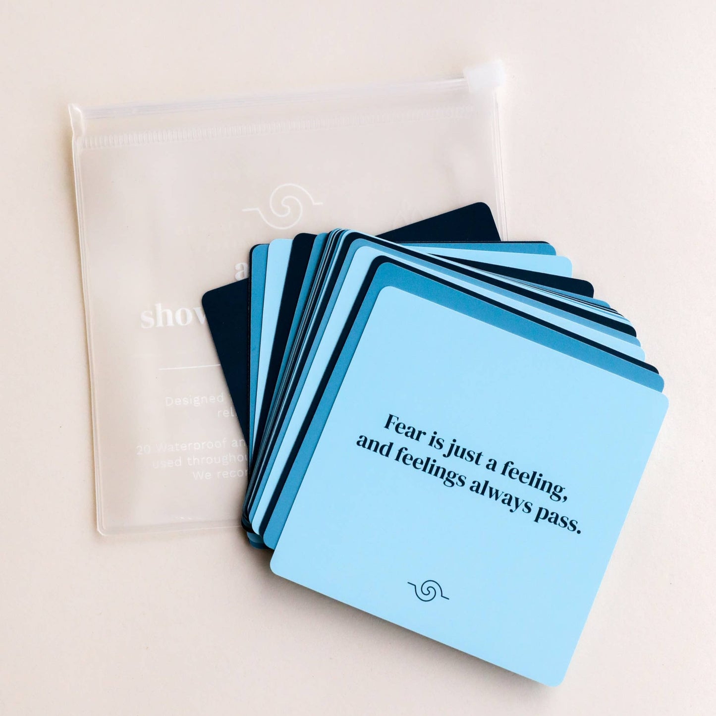Shower Affirmation Cards - Anxiety