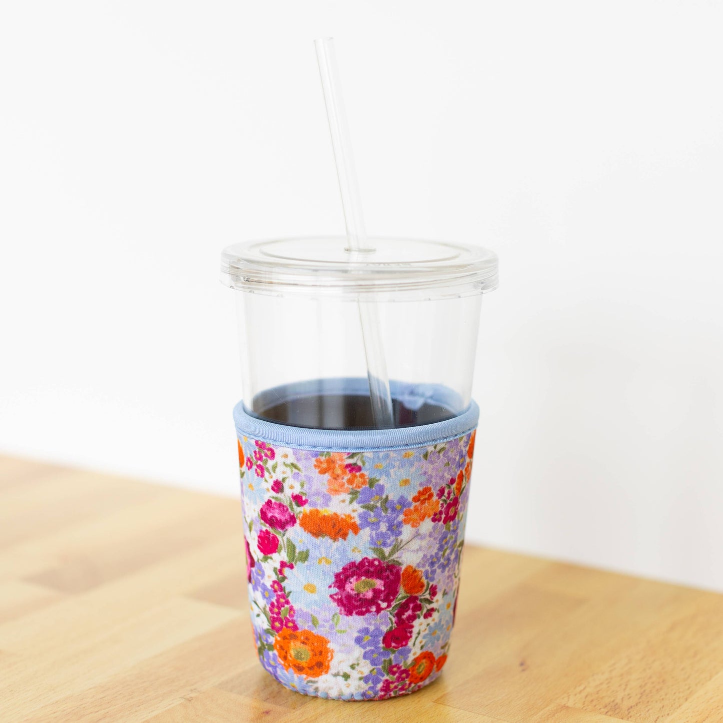 Primavera Drink Sleeve, Iced Coffee Sleeve, Drink Cover