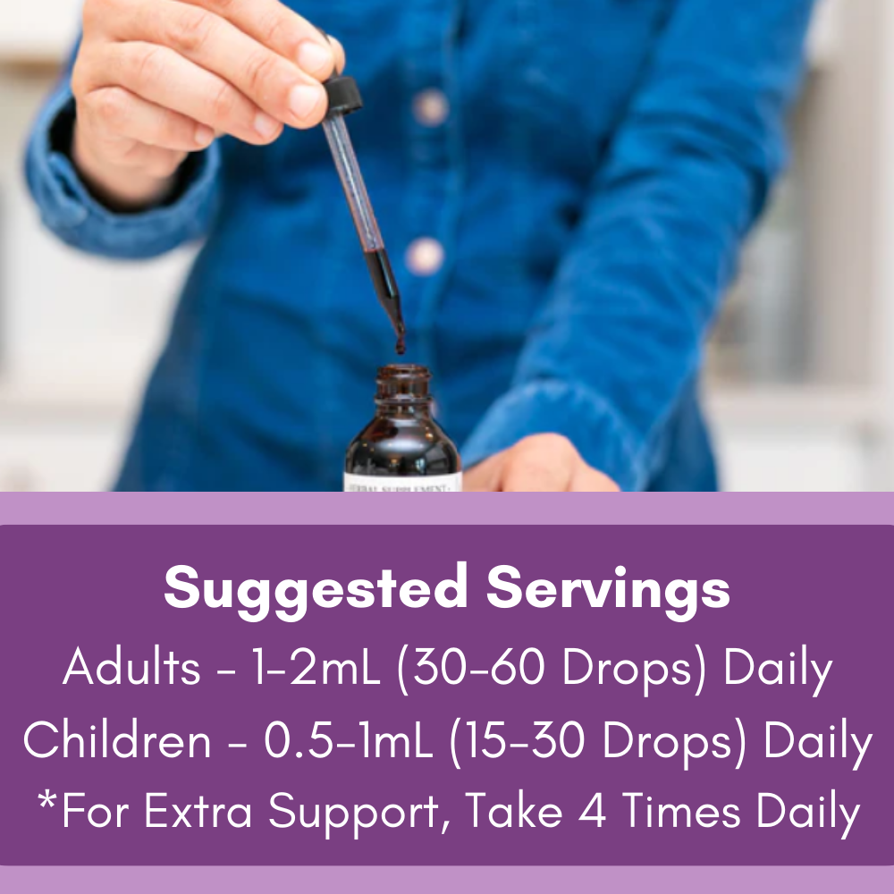 Elderberry Drops 2oz - Sugar-Free
