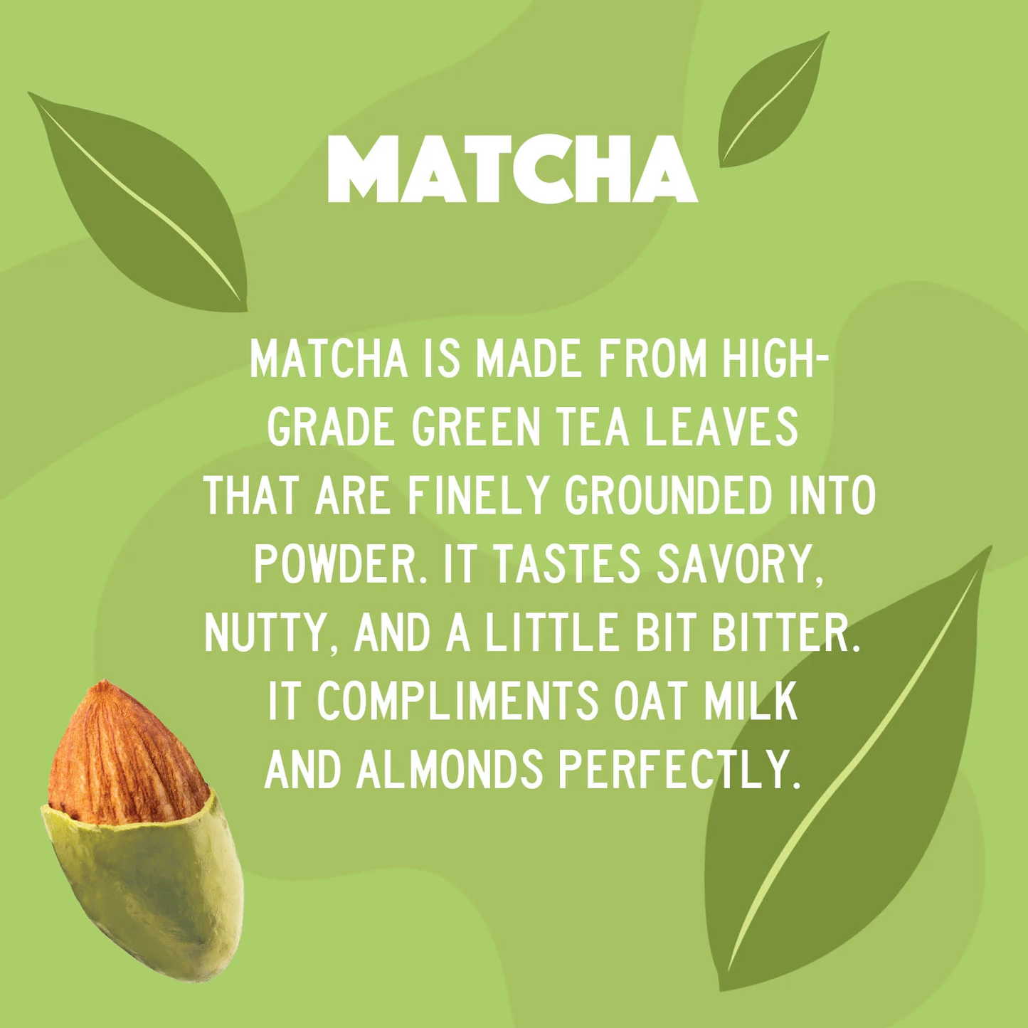Pocket's Chocolates (Formerly Pocket Latte) - Matcha Chocolate Almonds, 1.05 oz Single Serve Packs