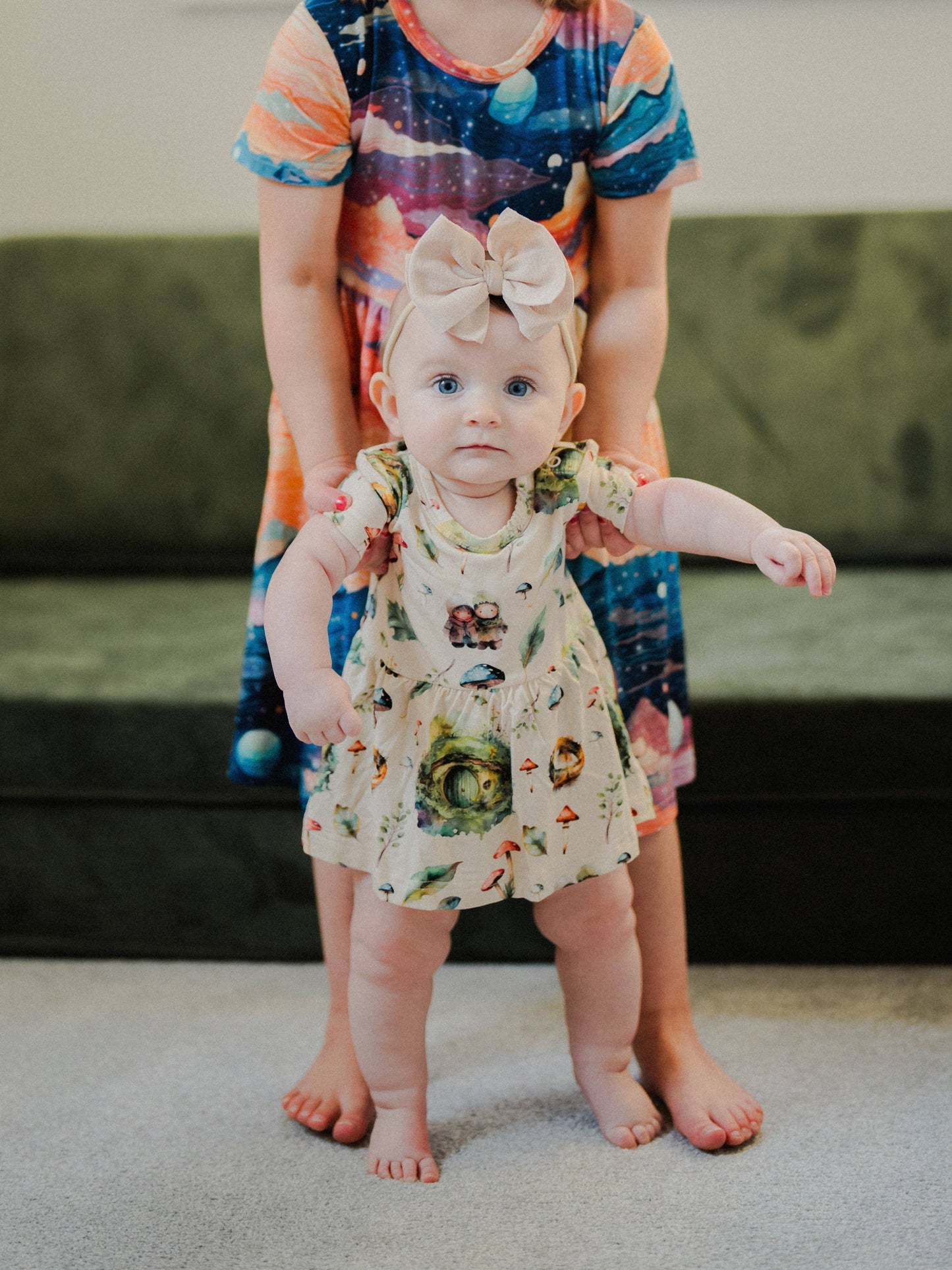 Little Folk & Fables - Happy Little Halflings - Fable Bodysuit Dress