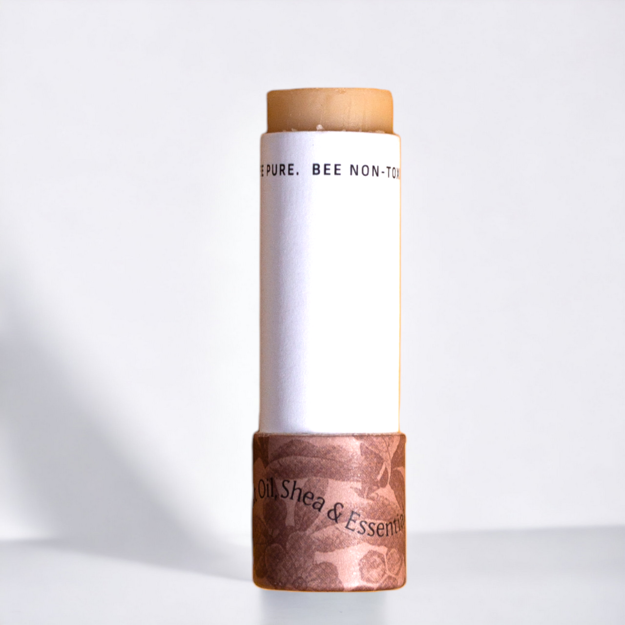 French Press Coffee Natural Beeswax Essential Oil Lip Balm