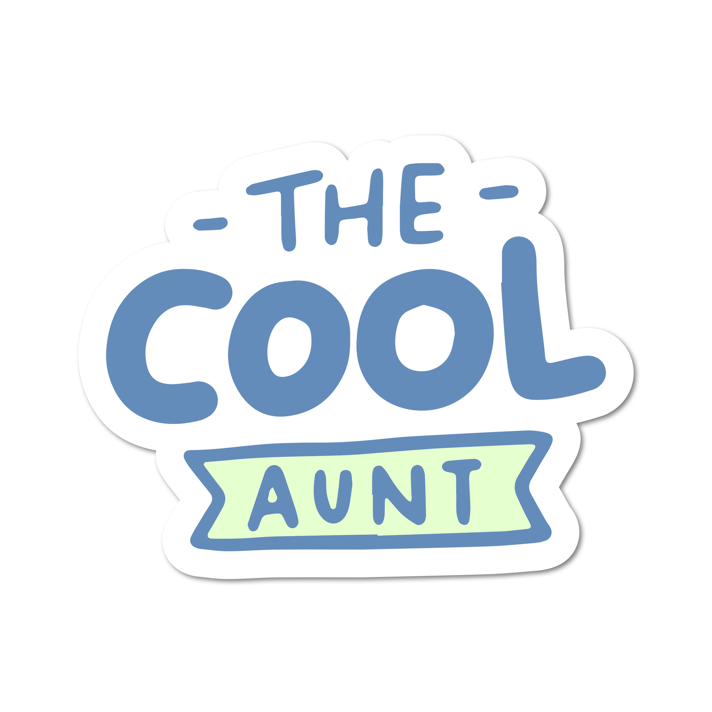 The Cool Aunt Vinyl Sticker