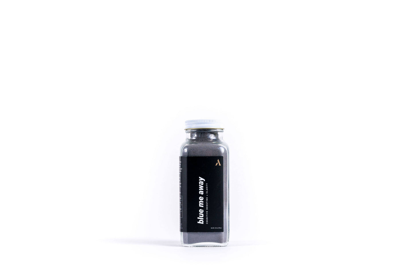 Blue Me Away, non-caffeine energy + cortisol control.