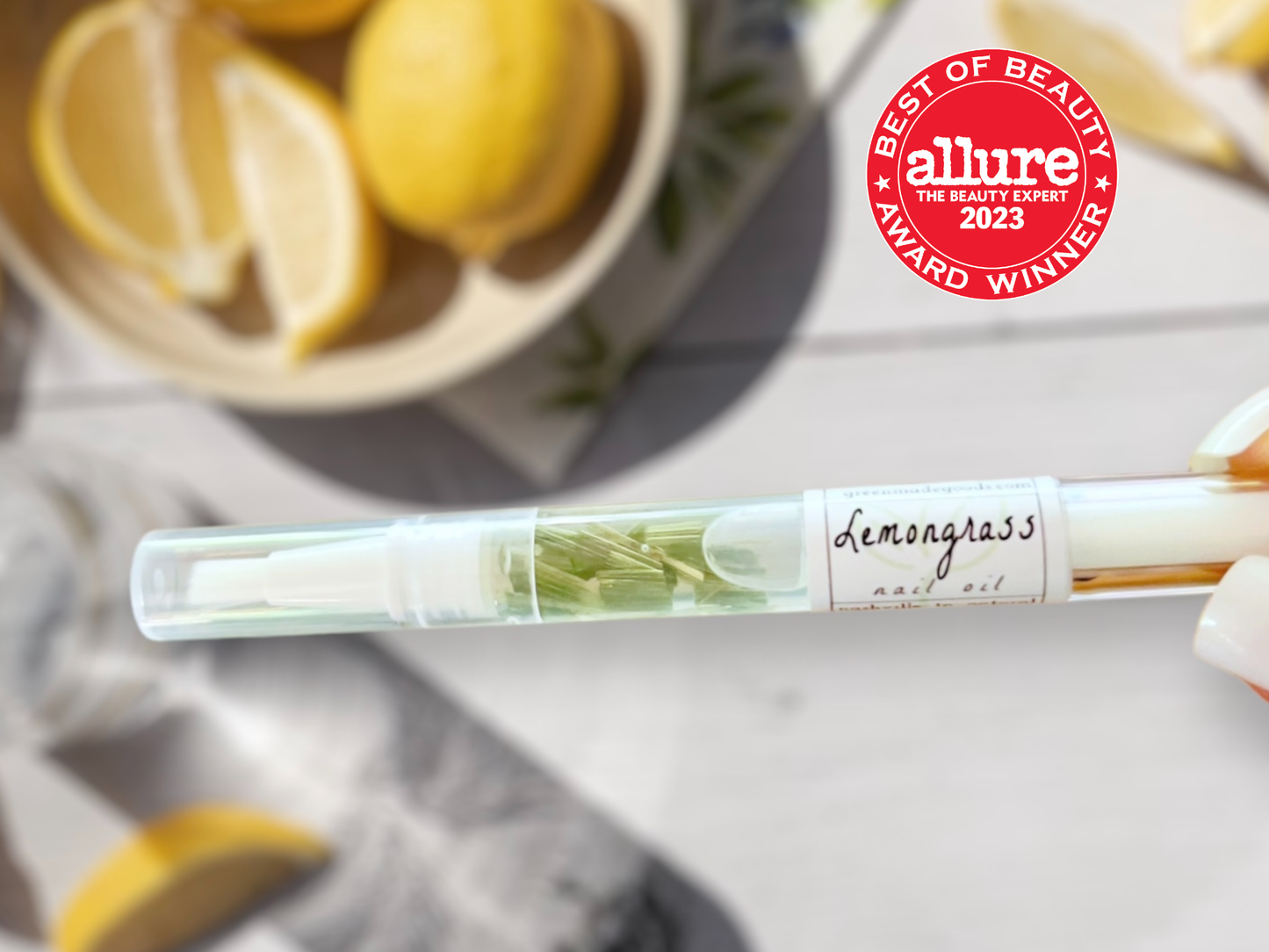 Lemongrass Cuticle Oil Nail Pen