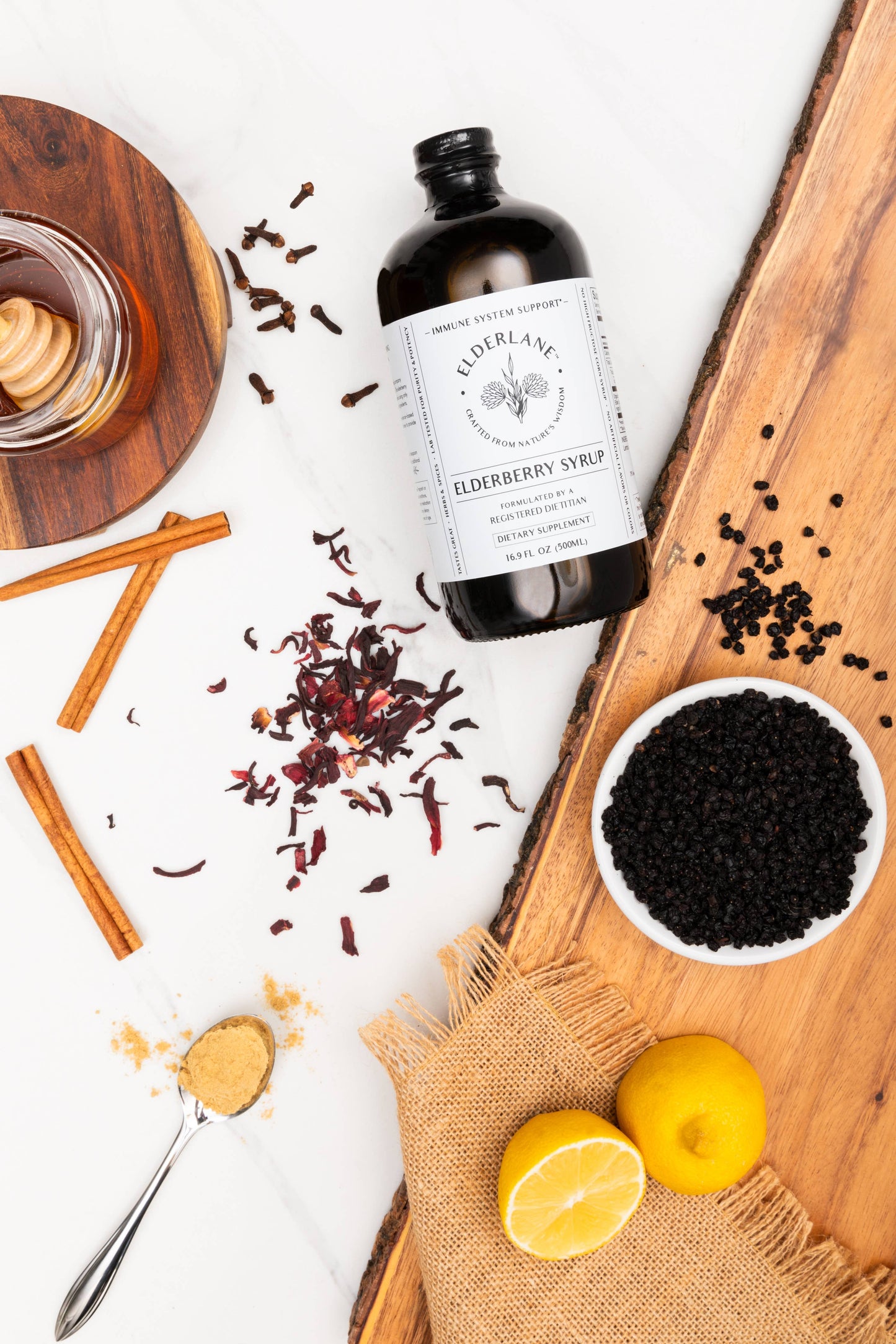 Elderlane™ - Elderberry Syrup 8.5 oz