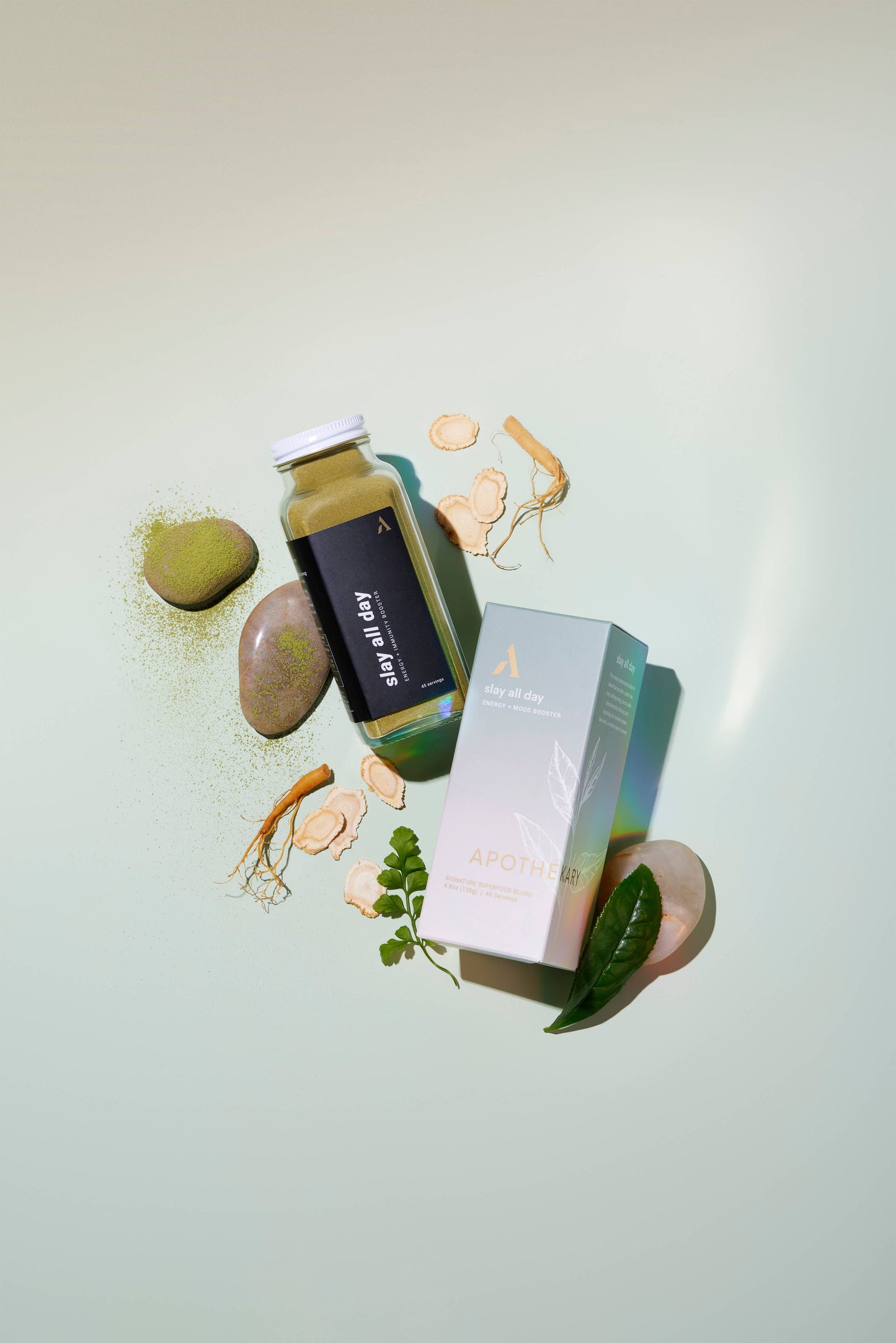 Slay All Day, an alt coffee matcha blend for energy