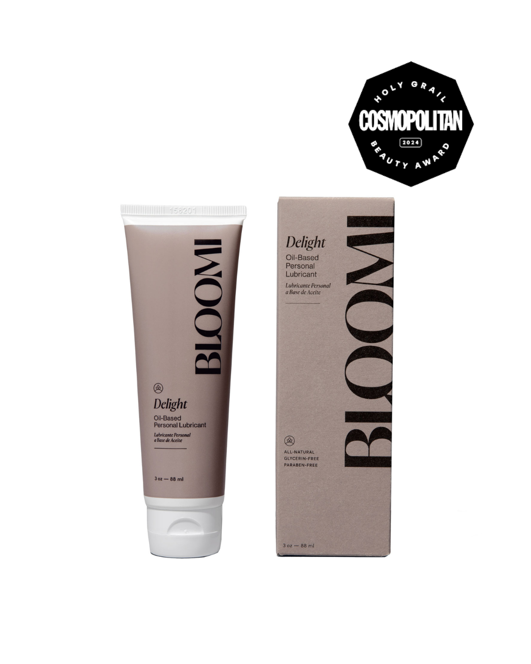 Delight Oil-Based Organic Personal Lubricant