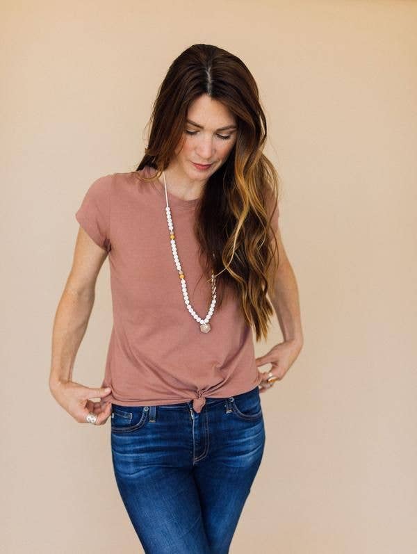 The Sheppard - Moonstone Teething Necklace