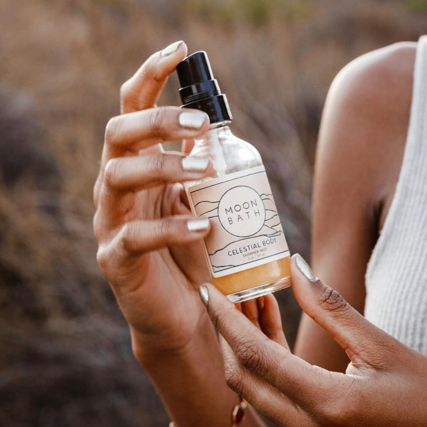 Moon Bath - CELESTIAL BODY | Shimmering Body Spray