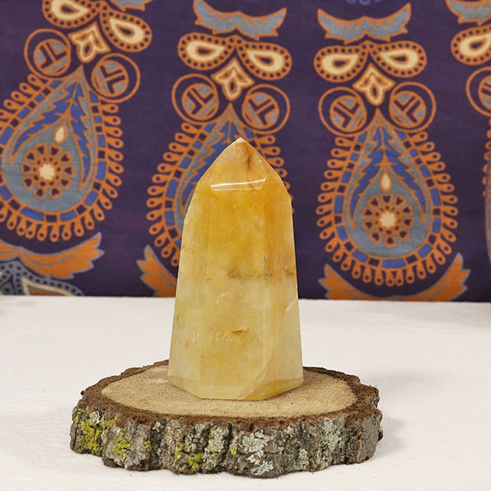 1 lb. Golden Healer Polished Points