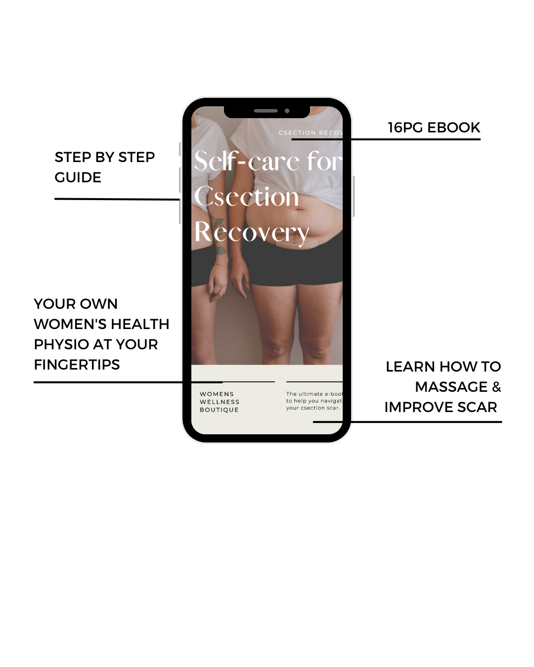 Womens Wellness Boutique - Scar Rejuvenation - Csection Recovery Kit