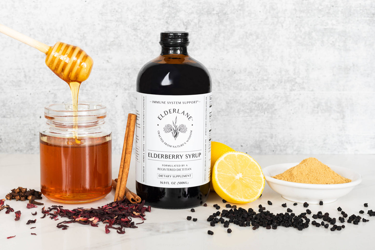 Elderlane™ - Elderberry Syrup 8.5 oz