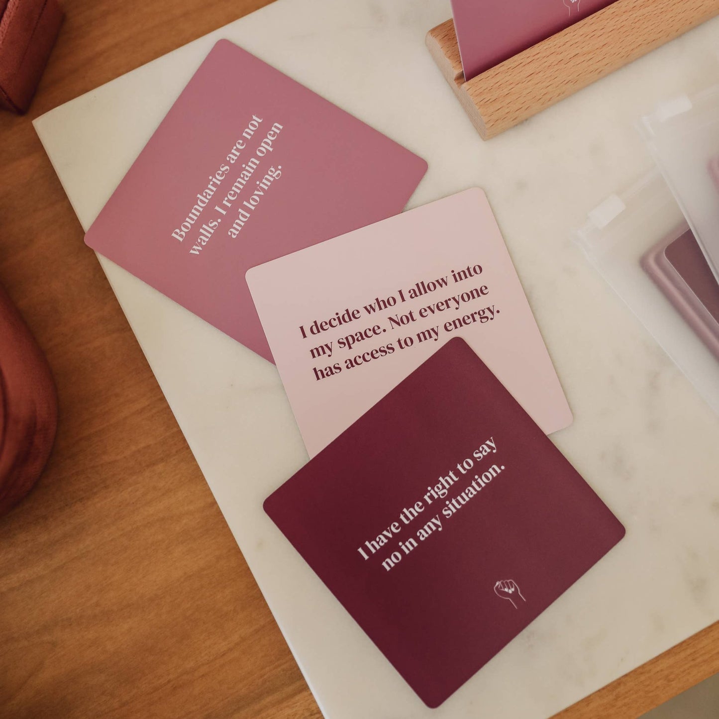 Gift Set - Boundaries Shower Affirmations