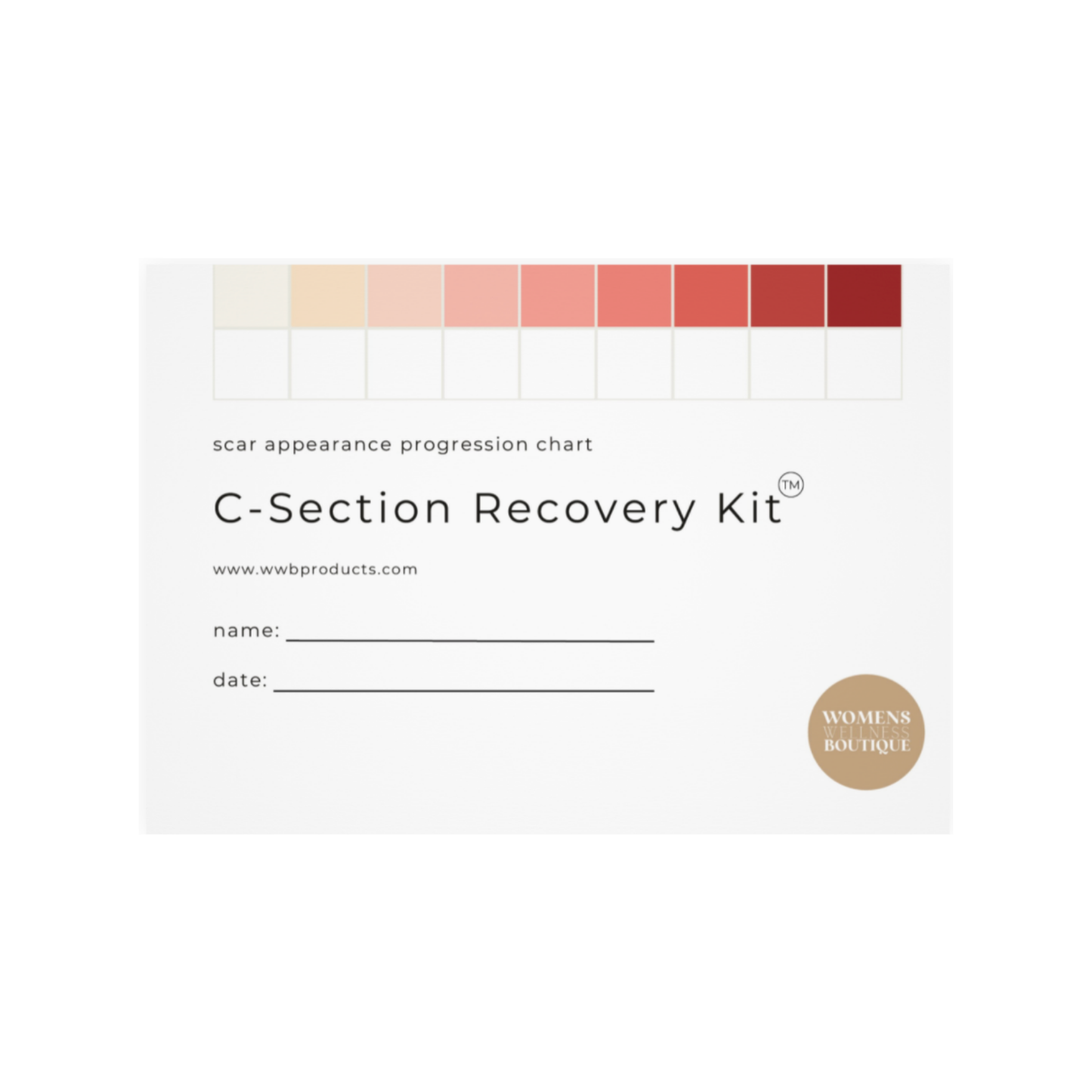 Womens Wellness Boutique - Scar Rejuvenation - Csection Recovery Kit