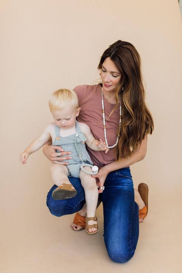 The Sheppard - Moonstone Teething Necklace