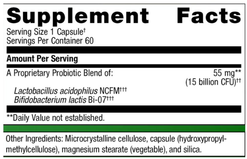 Ultraflora Balance Probiotics