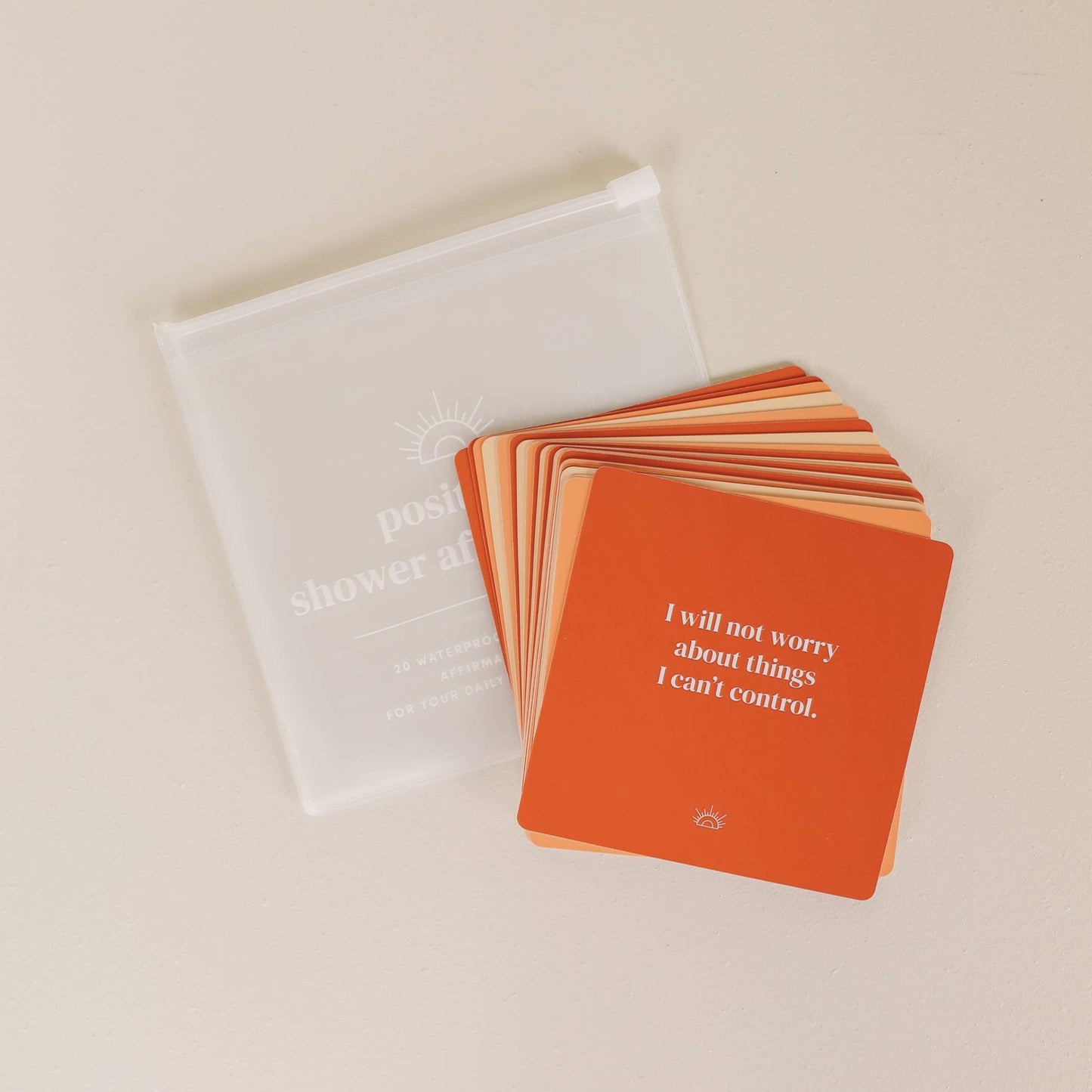 Shower Affirmation Cards - Positivity
