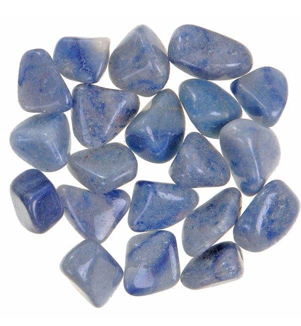 Blue Quartz Tumbled Stones