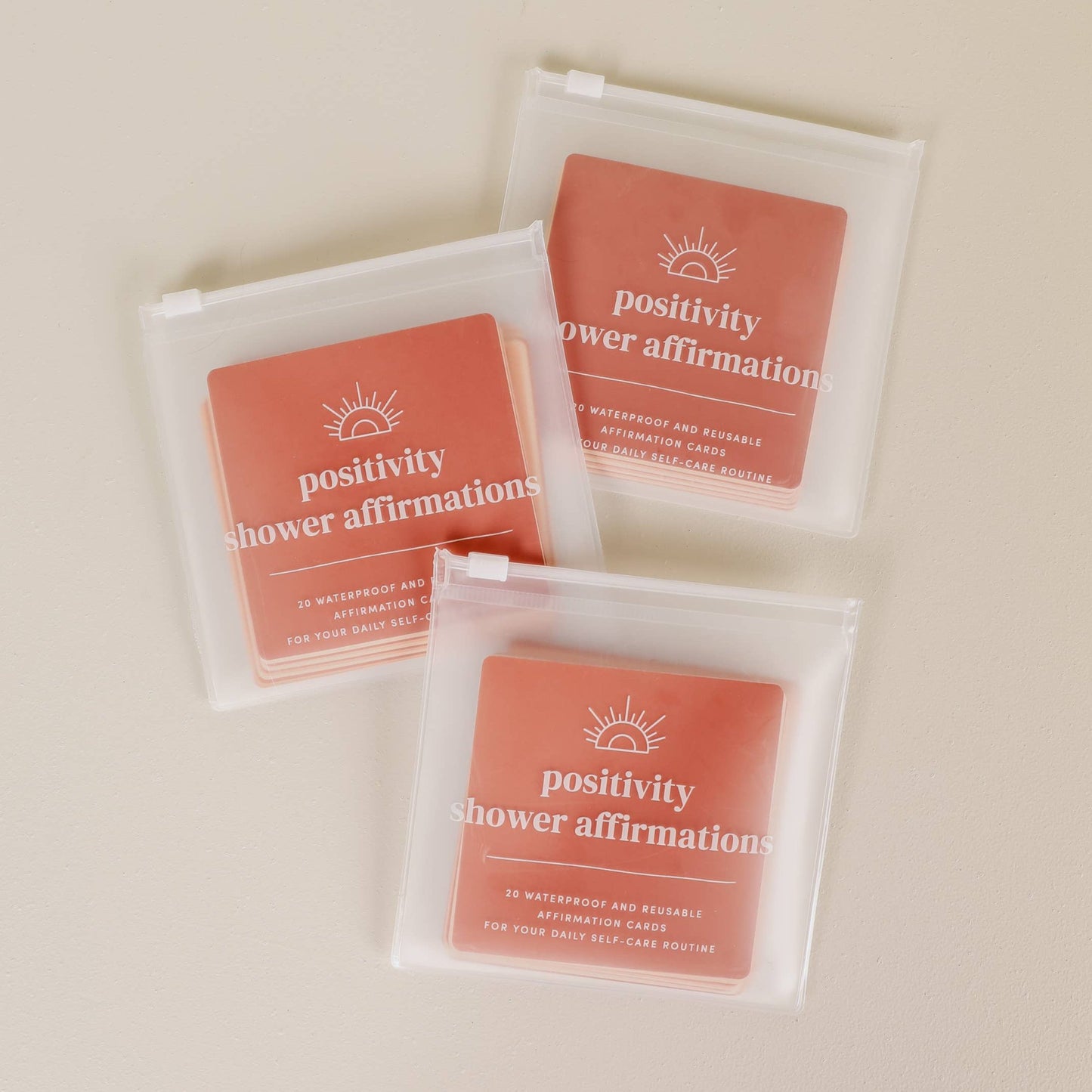Shower Affirmation Cards - Positivity