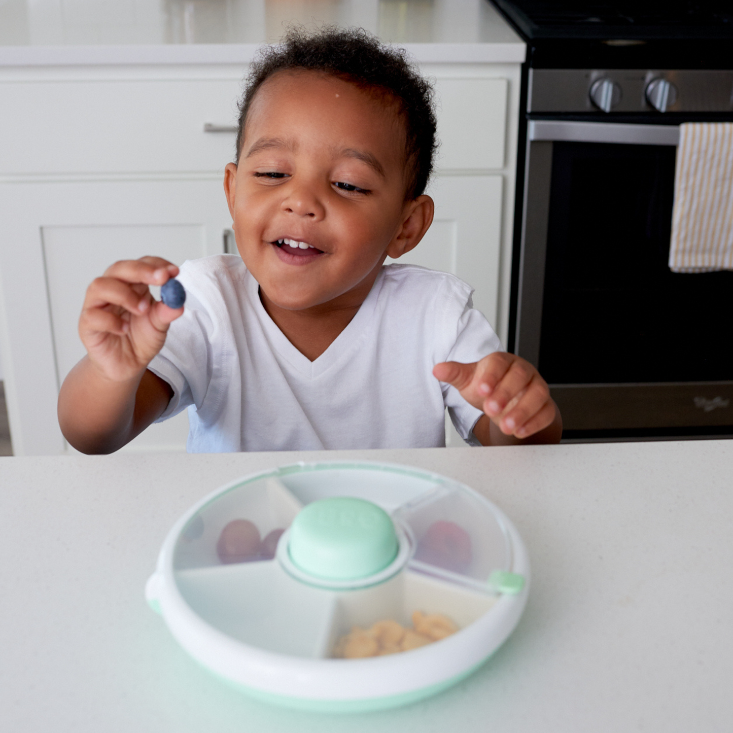 Snack Spinner Includes Alphabet Sticker Sheet