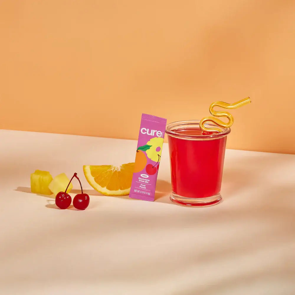 Cure Kids Hydration Mix -6 Serving Box - Fruit Punch