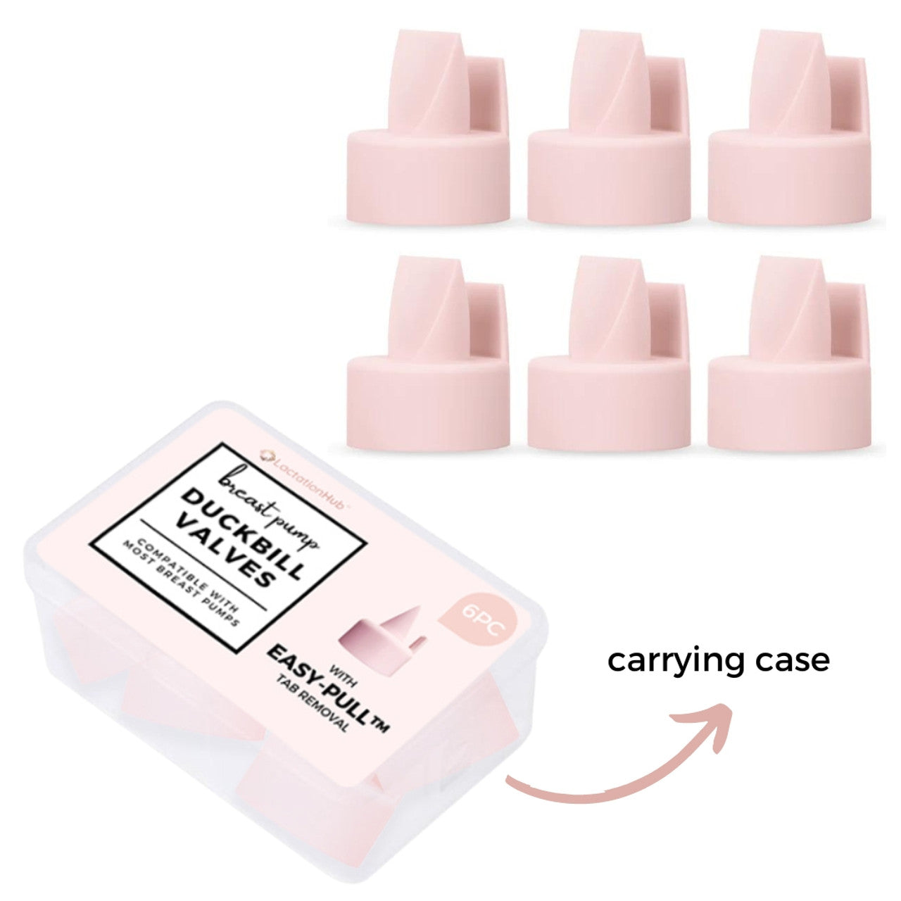 Duckbill Valves with Pull Tabs