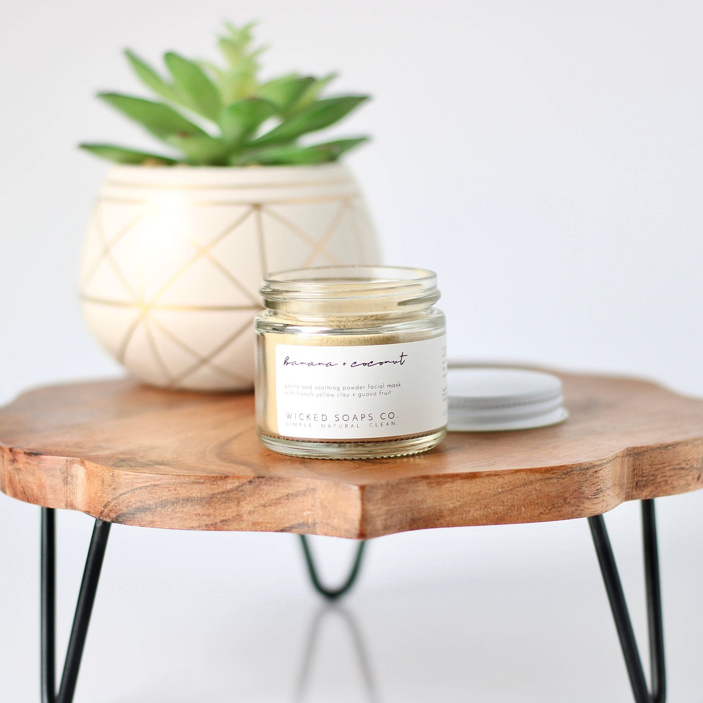 Banana + Coconut Facial Mask