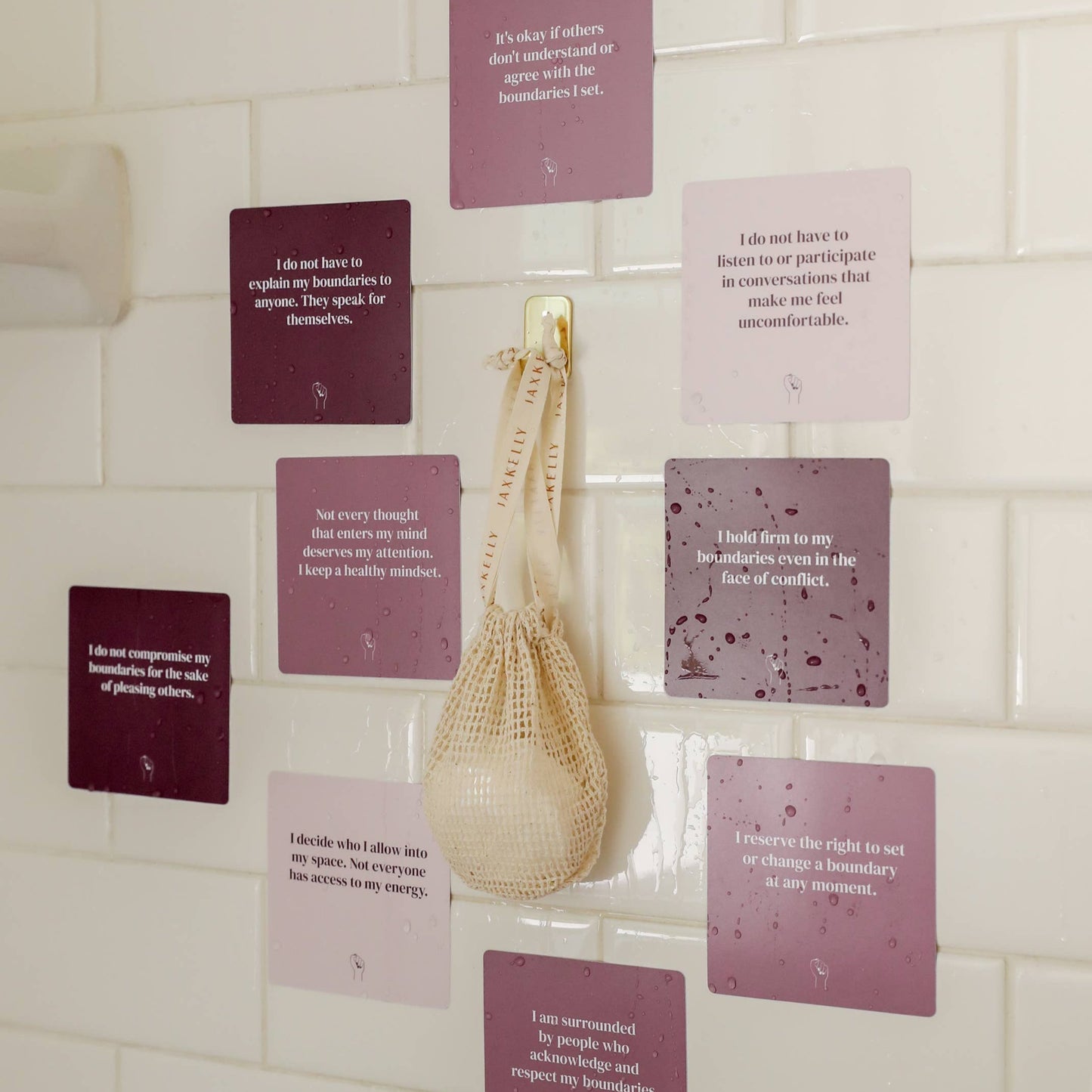 Gift Set - Boundaries Shower Affirmations