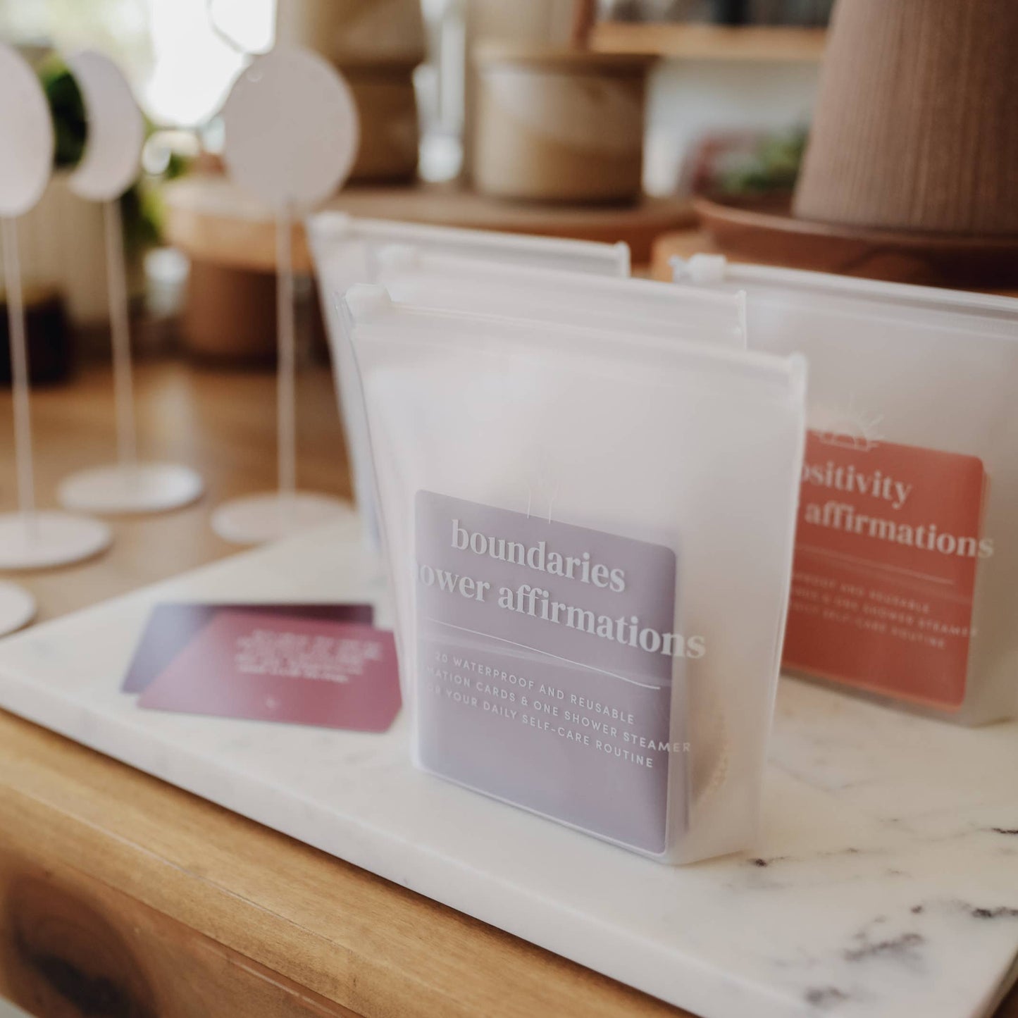 Gift Set - Boundaries Shower Affirmations