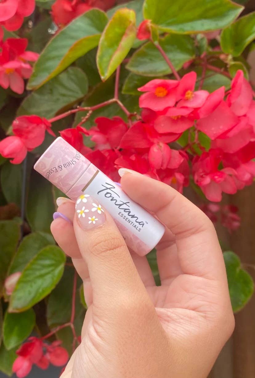 Wildflower Natural Beeswax Floral Lip Balm