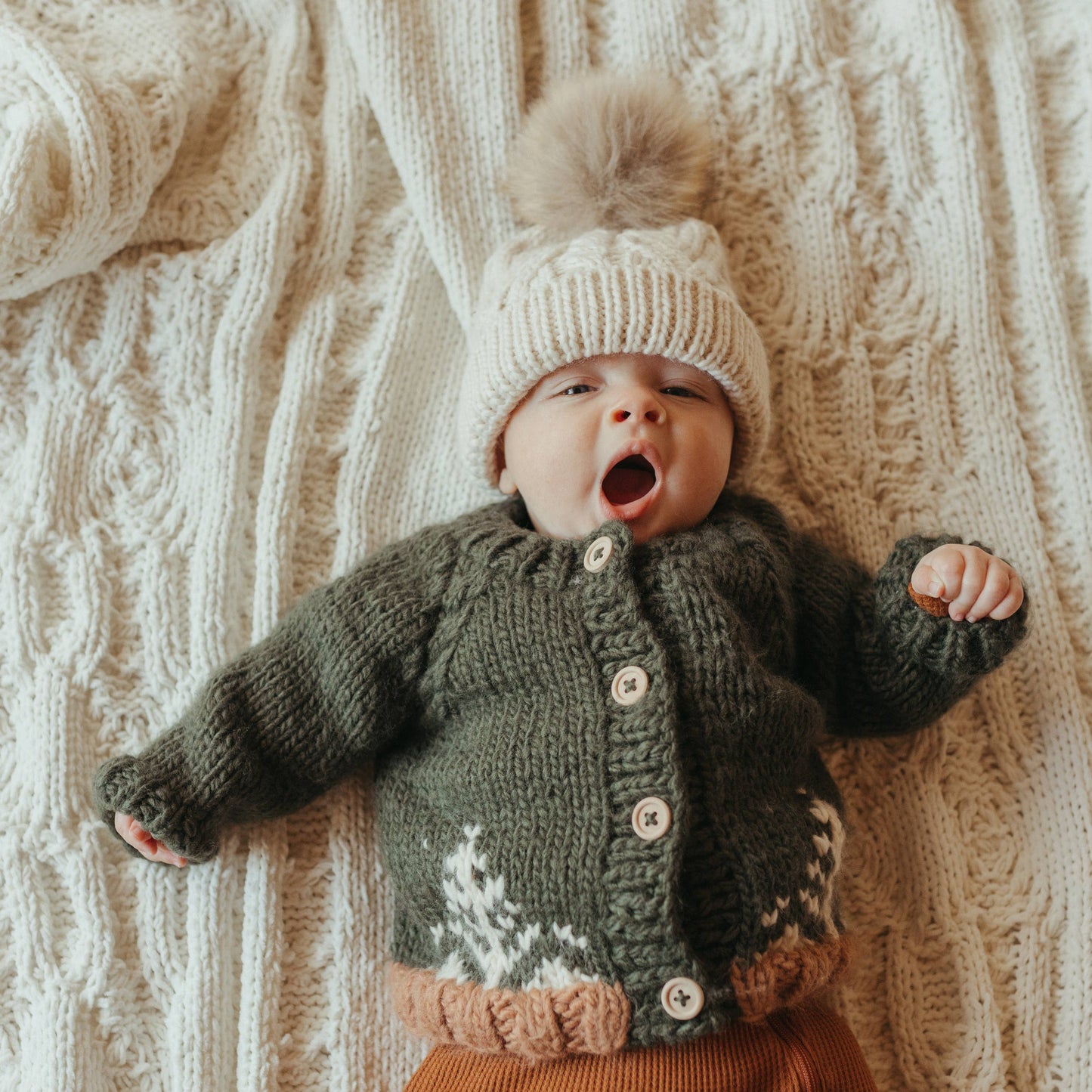 Forest Loden Cardigan