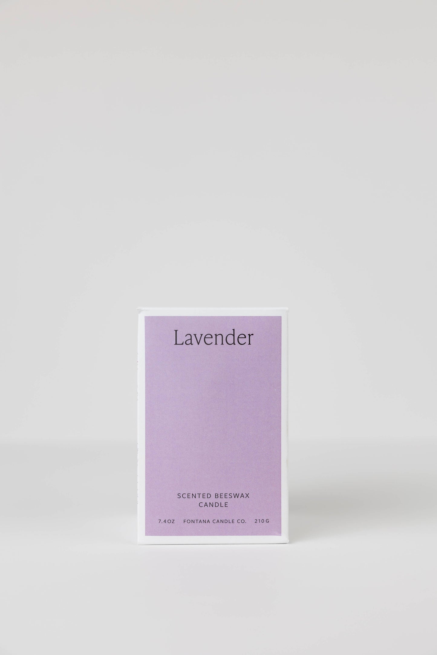 Lavender Essential Oil Beeswax Wooden Wick Jar Candle