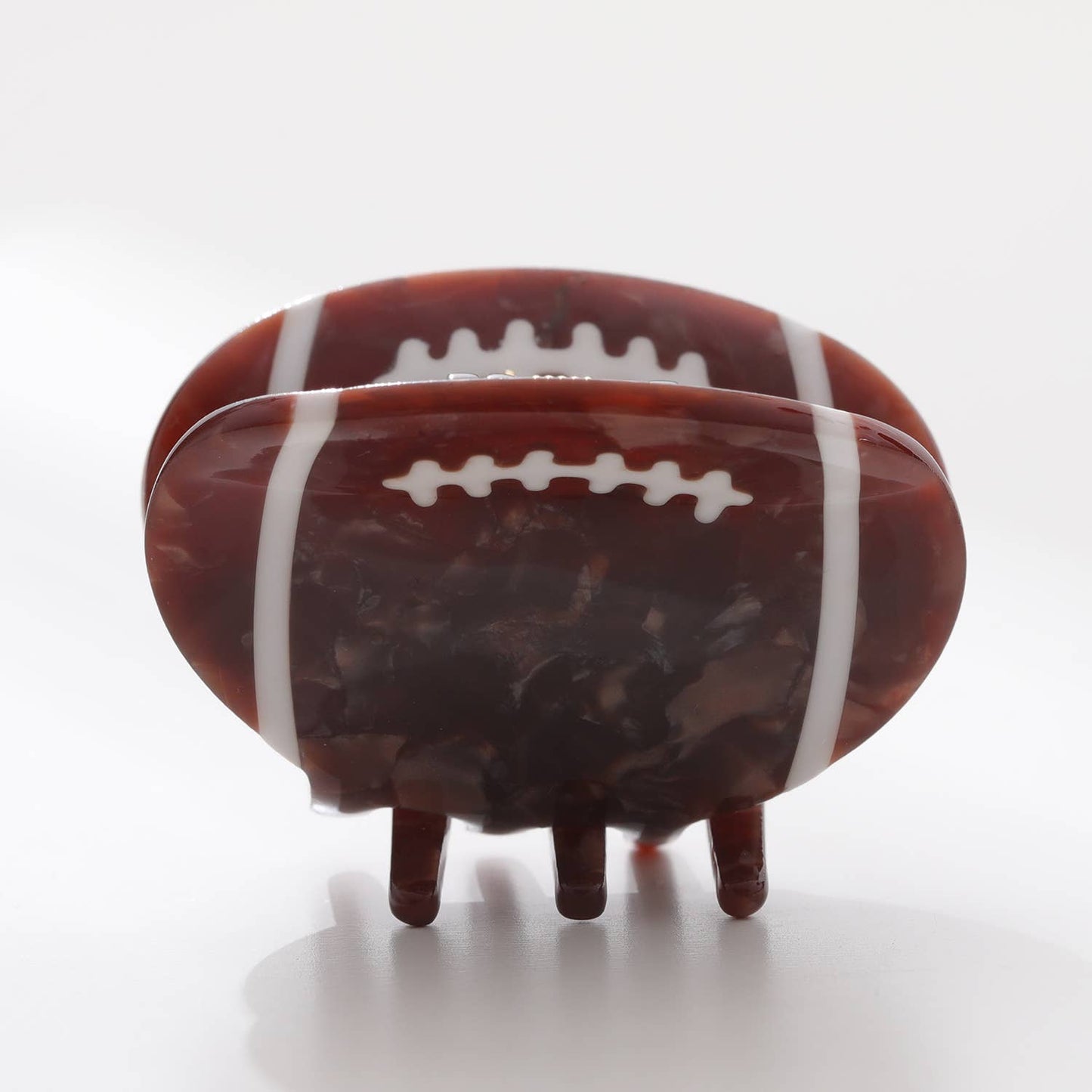 Game Day Mini Football Eco-Friendly Claw Clip