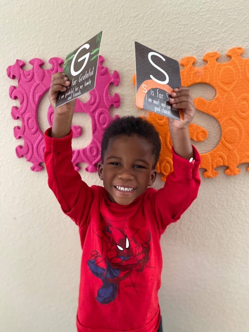 Alphabet Affirmation Flashcards