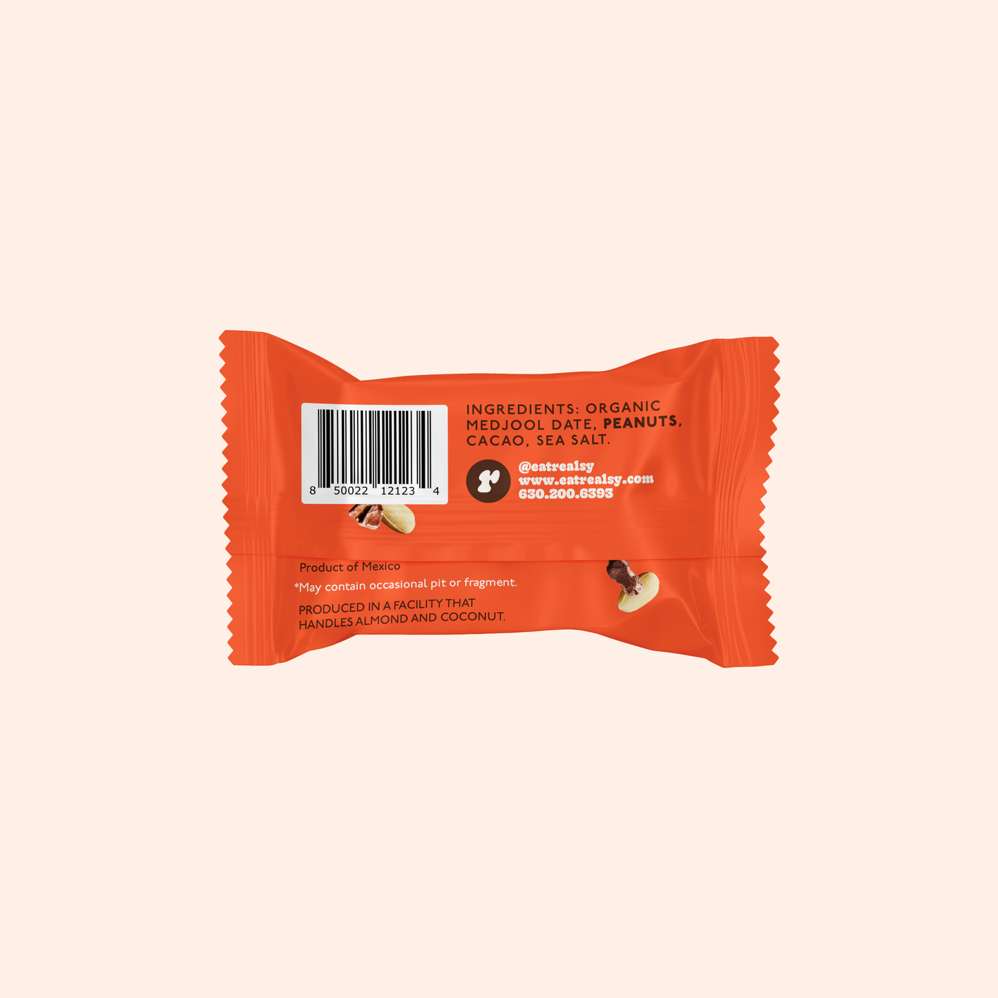 Chocolate Peanut Butter Dates | Individually Wrapped