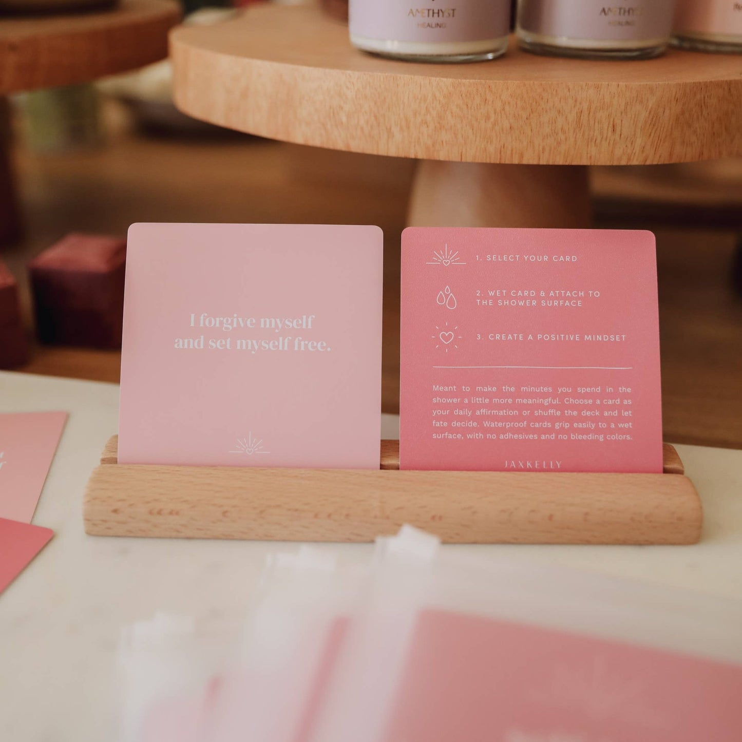 Shower Affirmation Cards - Self Love
