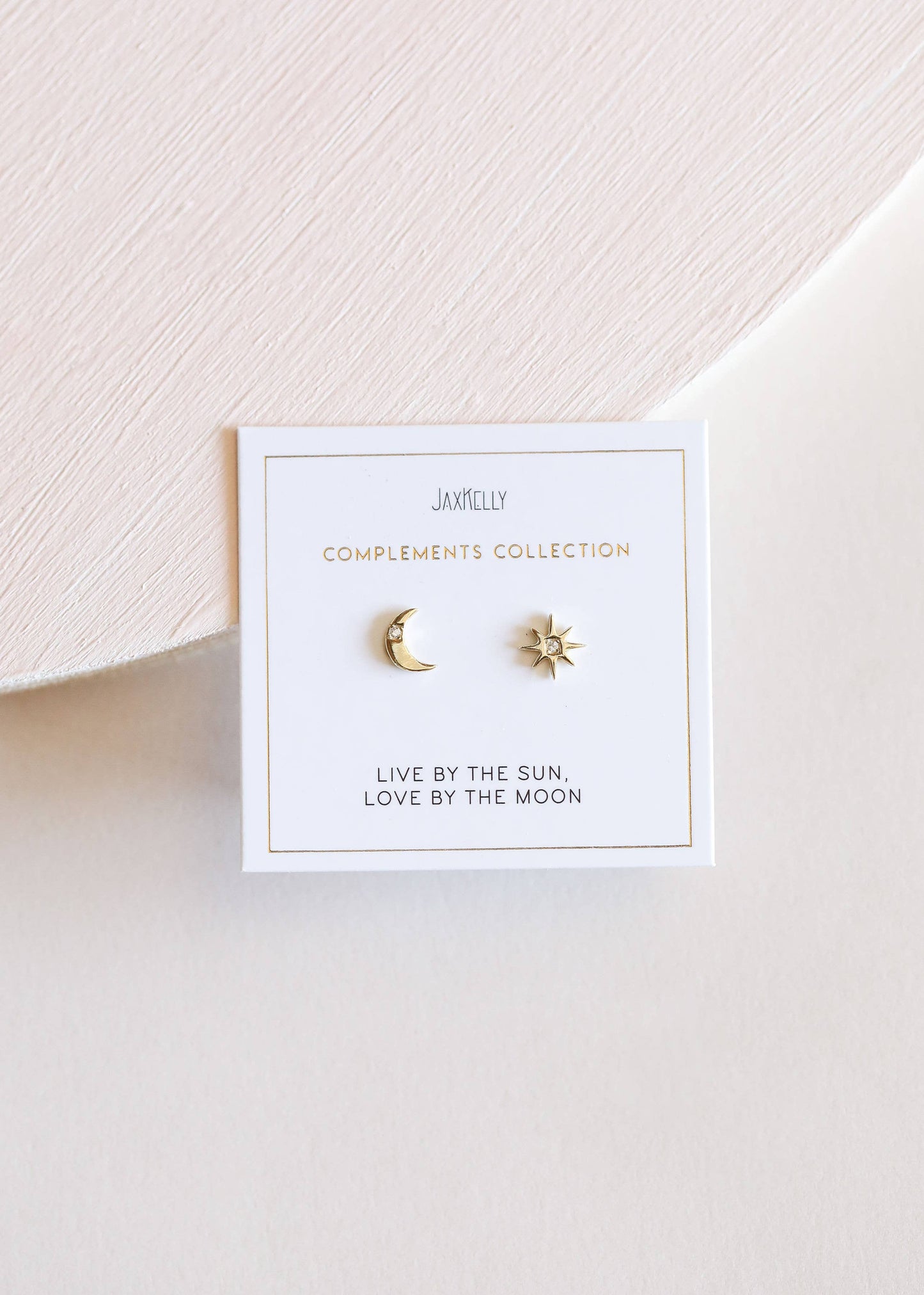 Sun & Moon - Gold Earrings