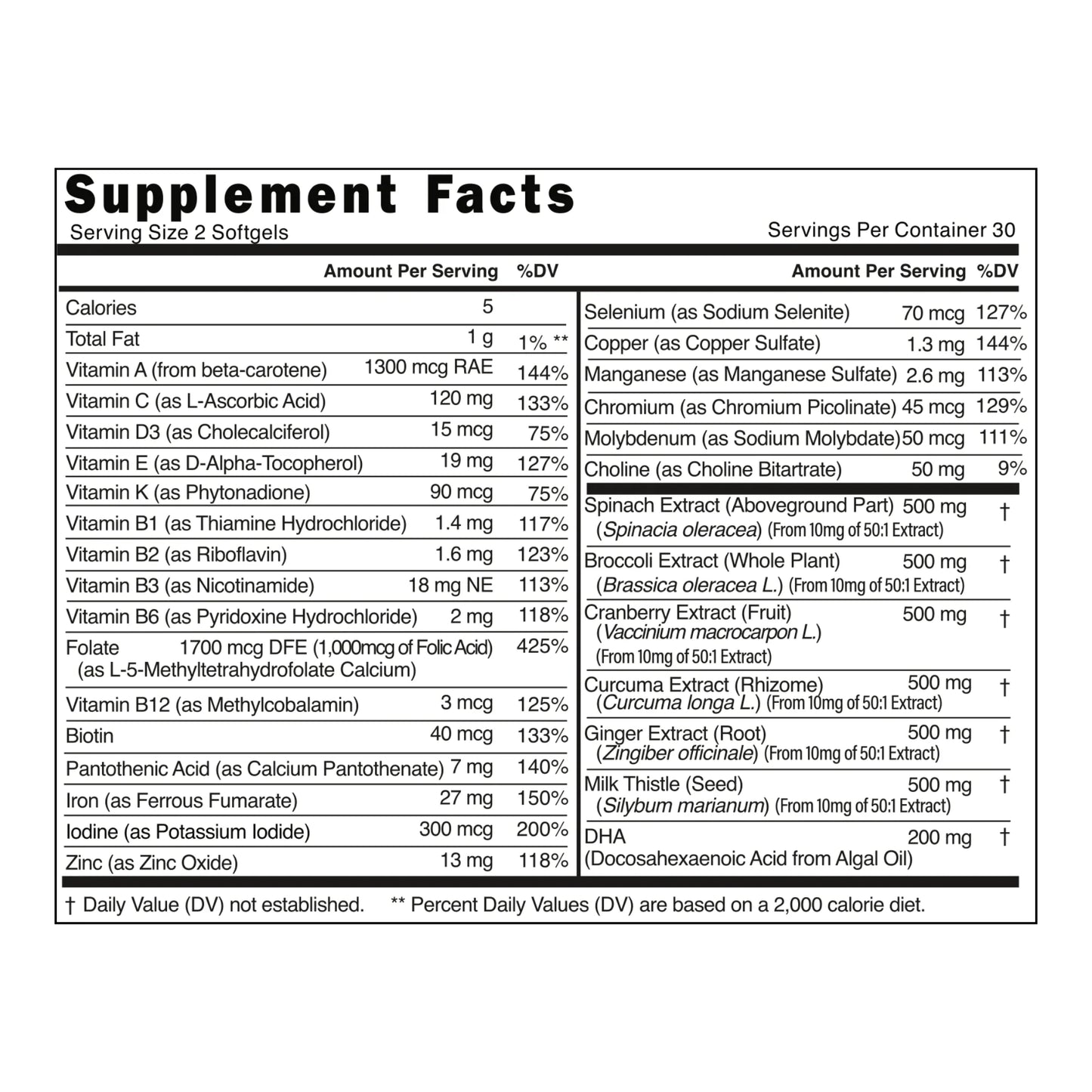 Postnatal Complete Multivitamin