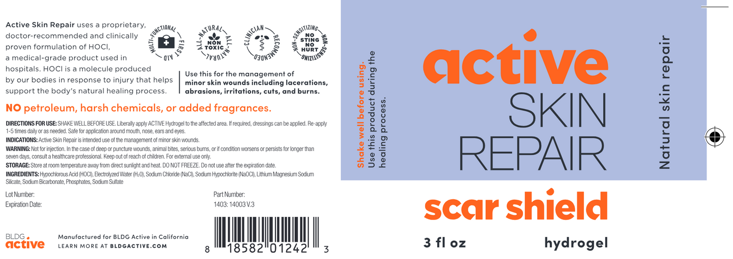 Active Skin Repair - Scar Shield 3oz