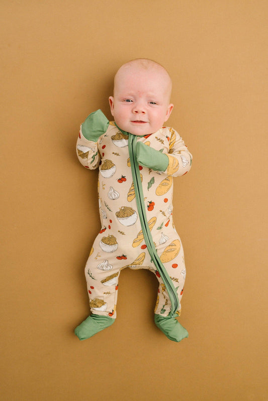 Pasta Party Bamboo Sleeper