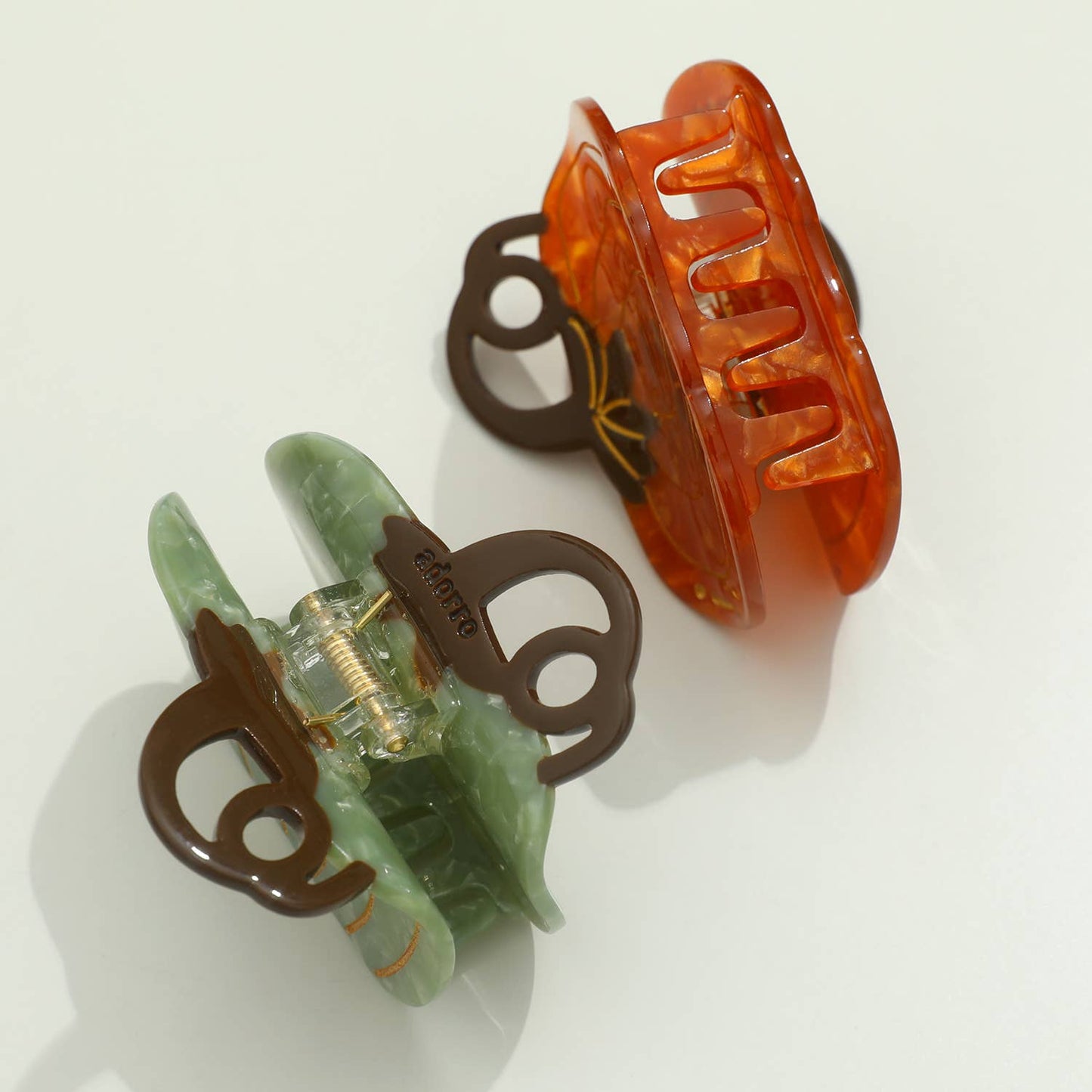 Harvest Pumpkin | Hand-Painted Eco-Friendly Claw Clip