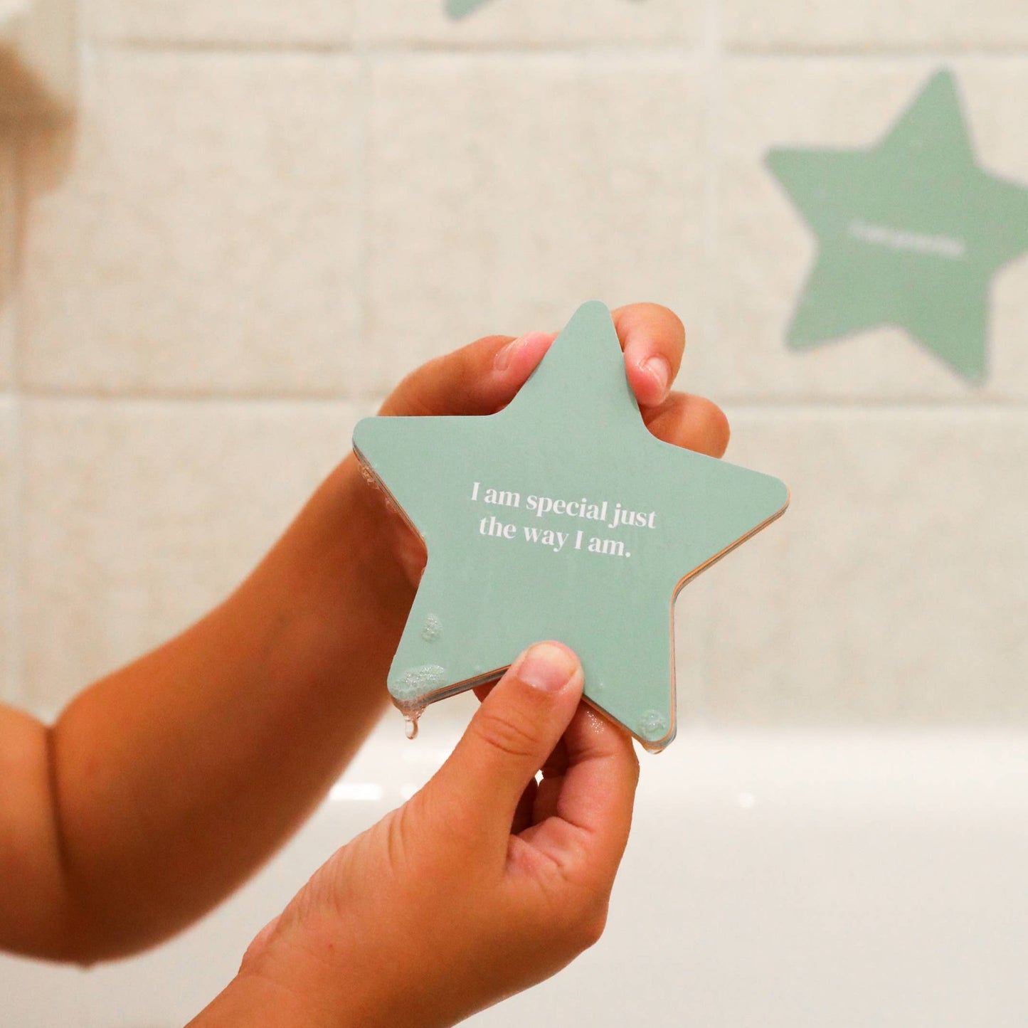 Shower Affirmation Cards - Kids