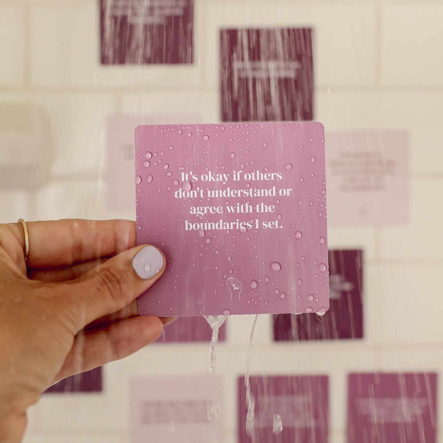 Gift Set - Boundaries Shower Affirmations