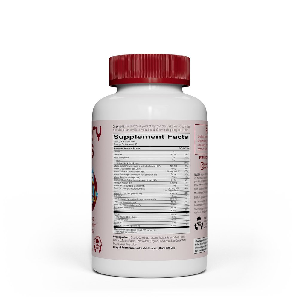 Smarty Pants Kids Formula Multi & Omega - Cherry Berry