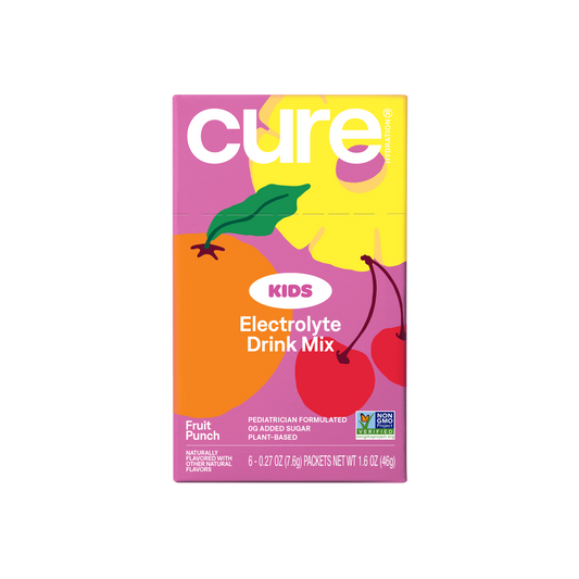 Cure Kids Hydration Mix -6 Serving Box - Fruit Punch