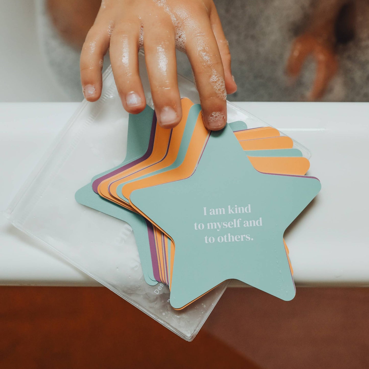 Shower Affirmation Cards - Kids